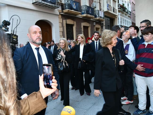 Visita de la Reina Sofía a la Semana Santa de Cartagena 2026