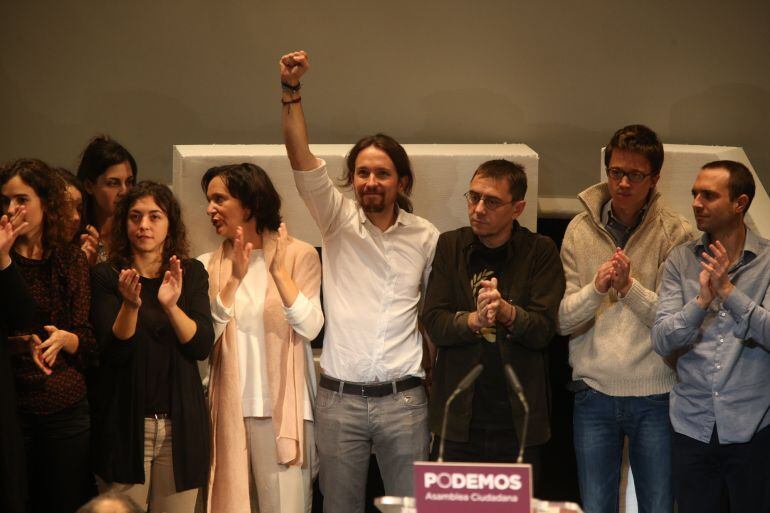 DVD 699  (15-11-14)  Clausura de la  Asamblea Ciudadana de Podemos. Pablo Iglesias.  Foto: Uly Mart’n.