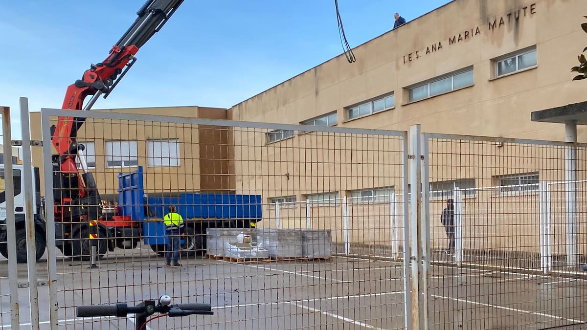 Empiezan las obras de ampliación del IESO 'Ana María Matute' de Cabanillas del Campo