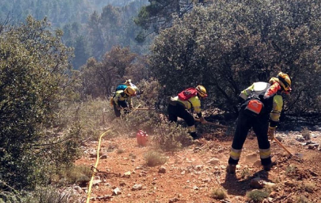 Los forestales en Paterna del Madera