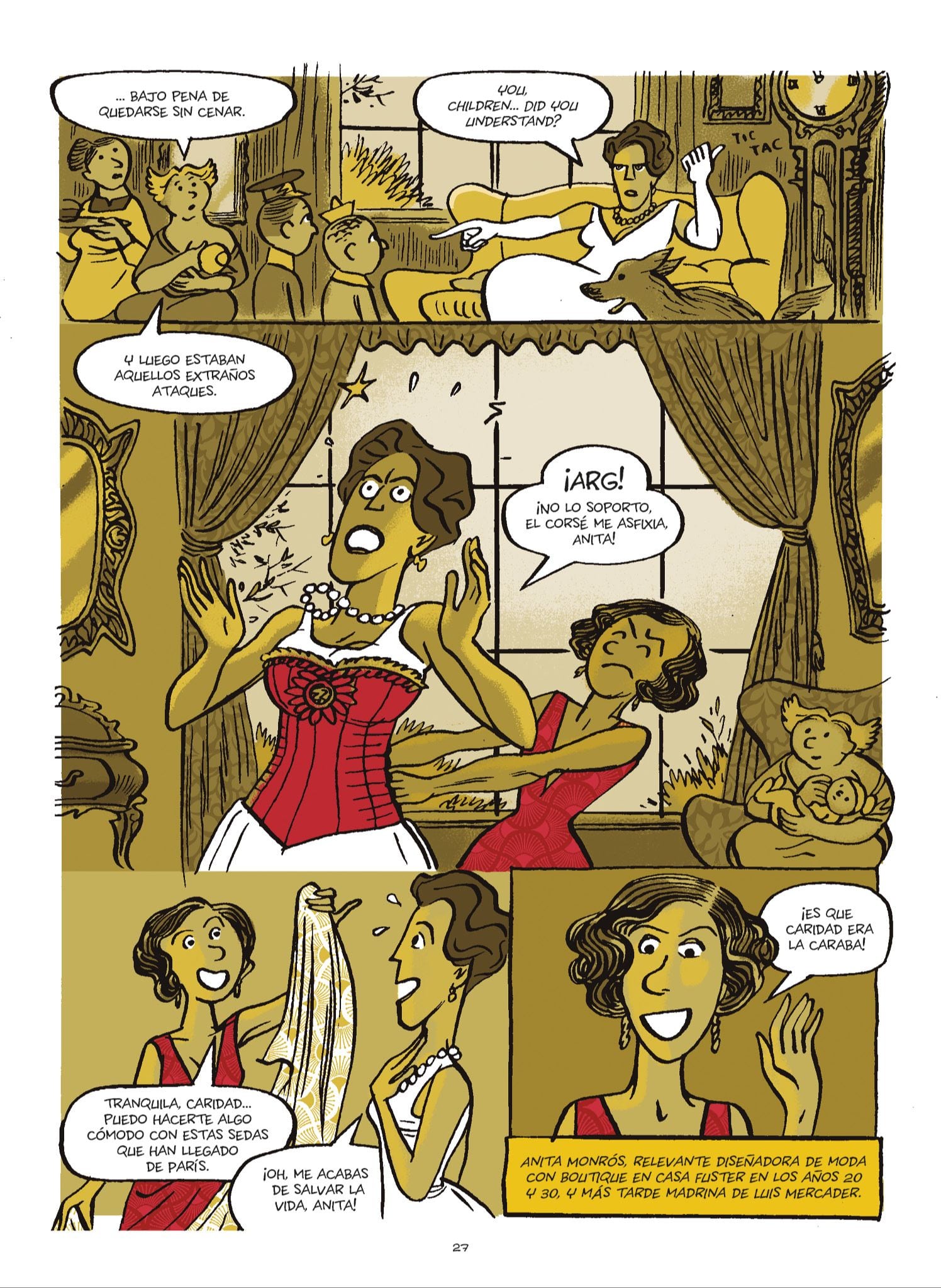 Página de 'Caridad del Río', de Pep Brocal