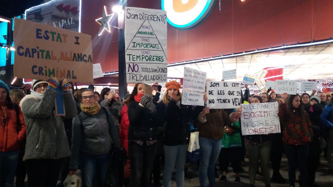 Manifestació pels drets socials del passat mes de desembre.