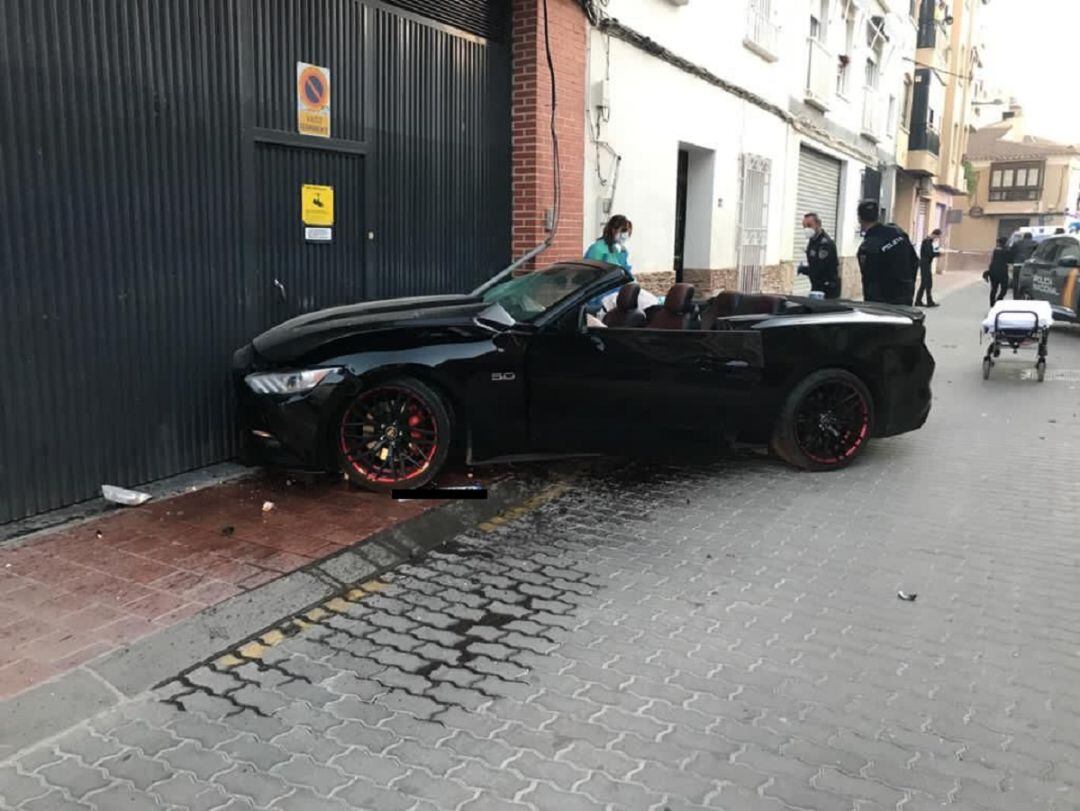 Detienen al conductor de un vehículo que se dio a la fuga tras atropellar a tres personas en Lorca 