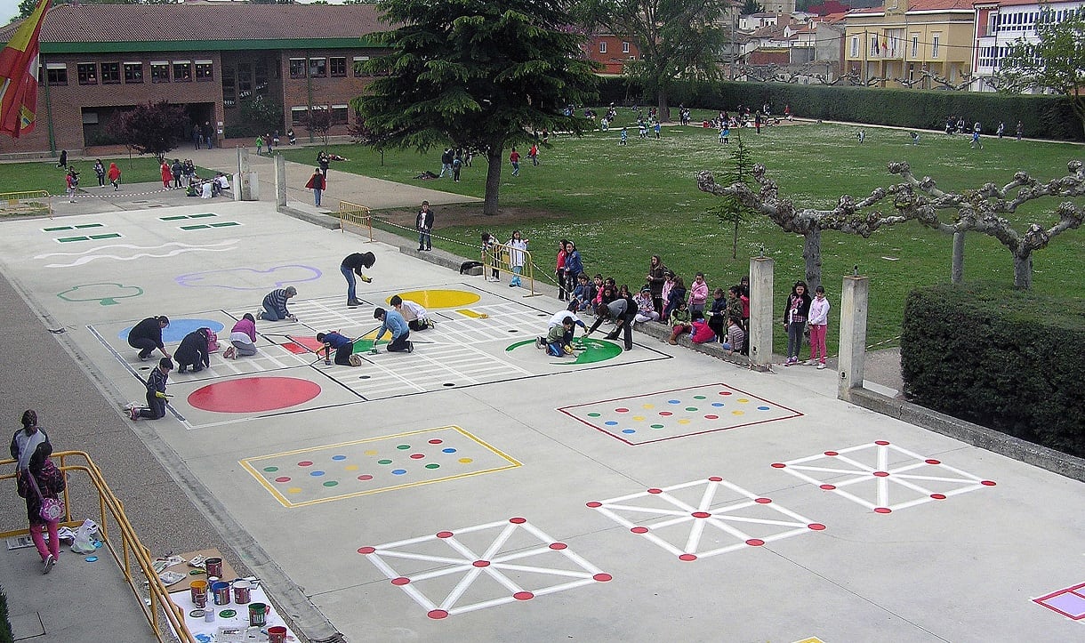 Colegio Pradera de la Aguilera de Villamuriel de Cerrato (Palencia)