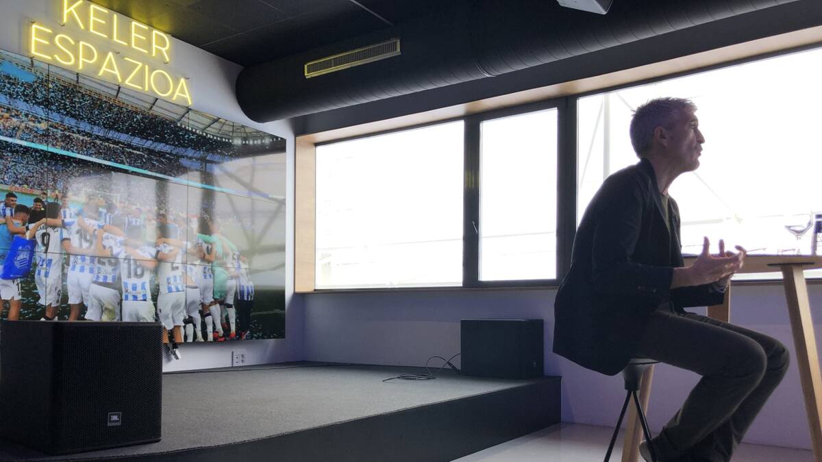 Roberto Olabe repasa de manera exhaustiva la actualidad de la Real.