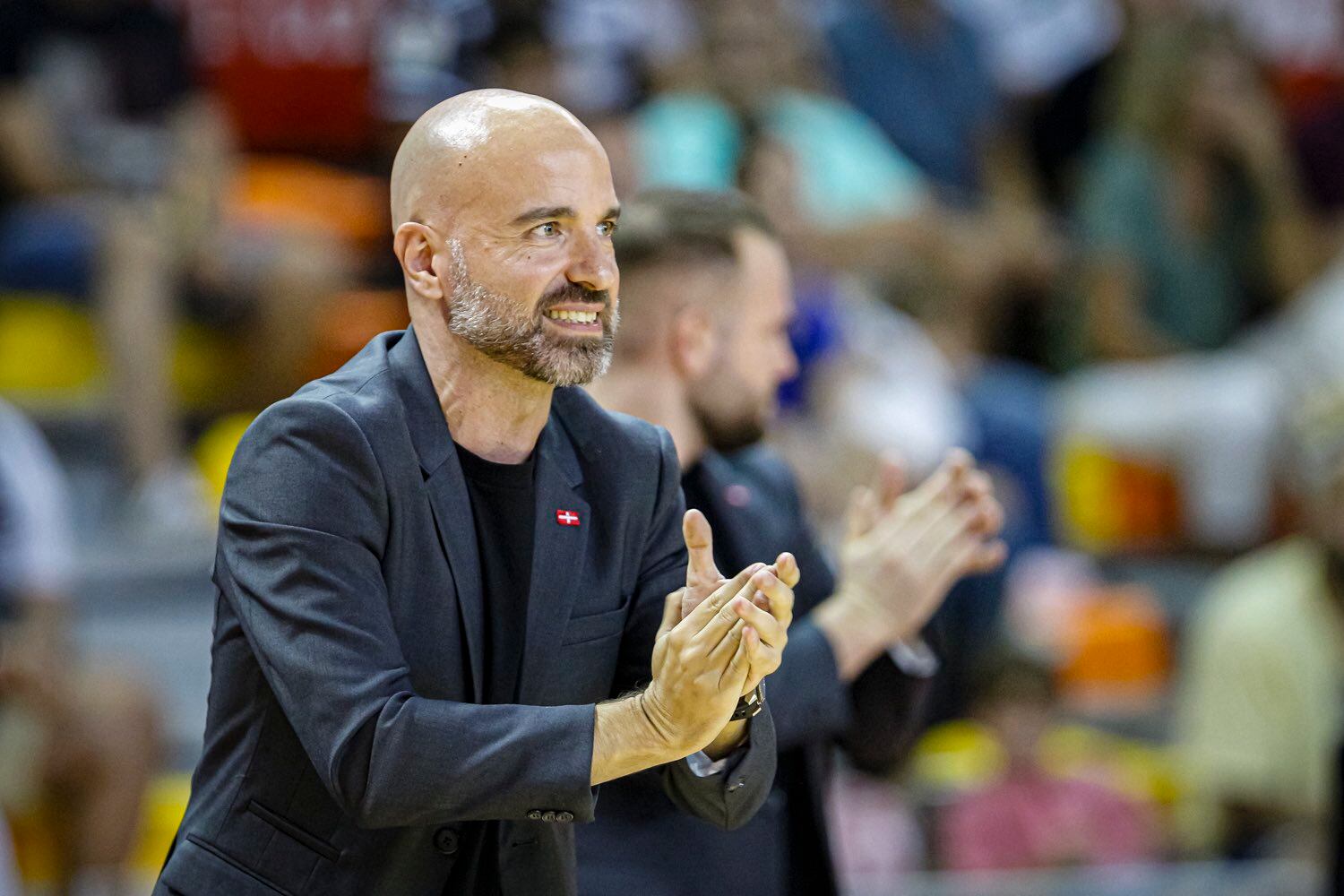 Jordi Juste durante uno de sus últimos partidos en el Cebé