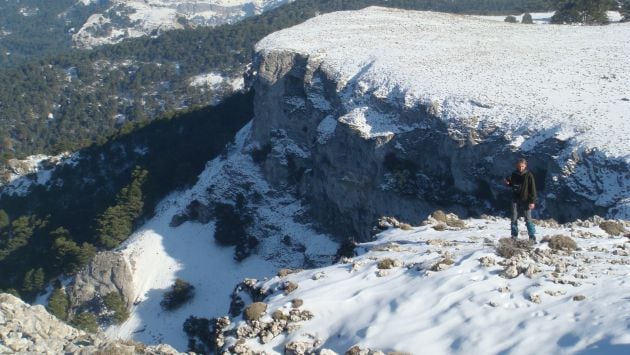 Los Poyos de la Mesa, en el parque natural de Cazorla, Segura y las Villas, nevados