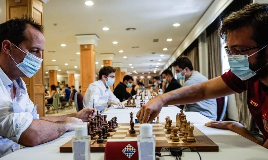 Paco Vallejo y el Ourensano Iván Salgado, en la gran final