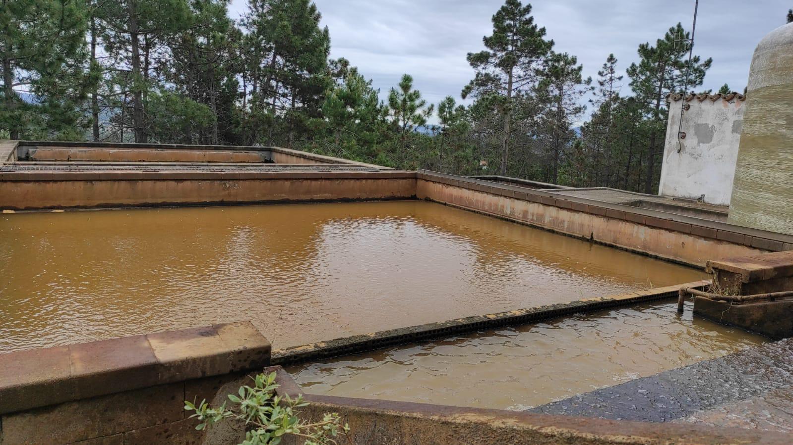 Una imatge de les instal·lacions que no funcionaven.