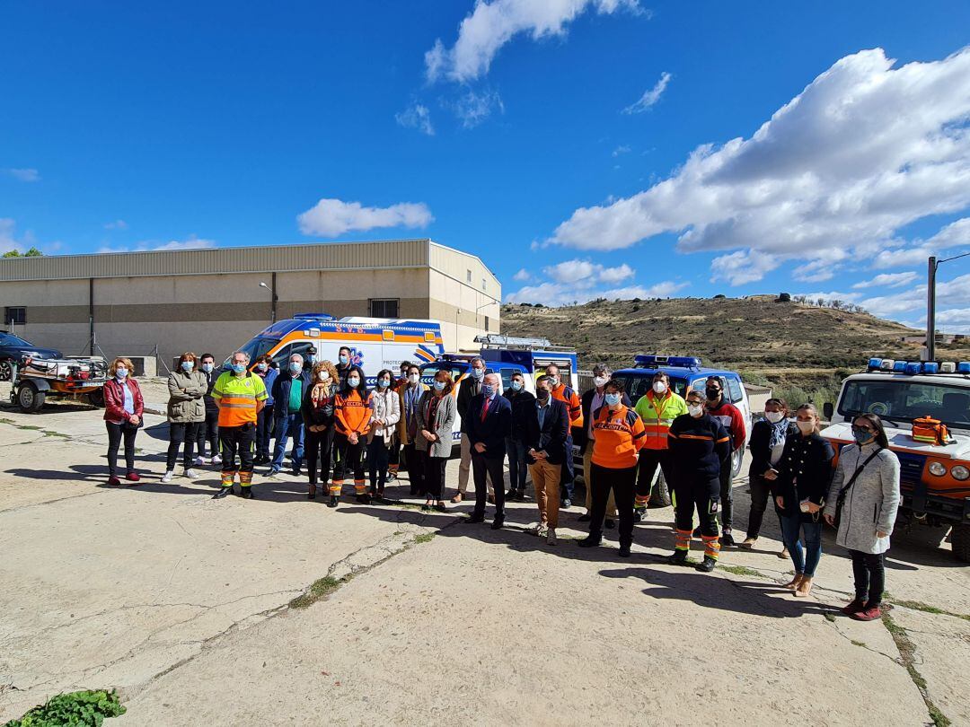 Acto inauguración sede P.Civil Brihuega