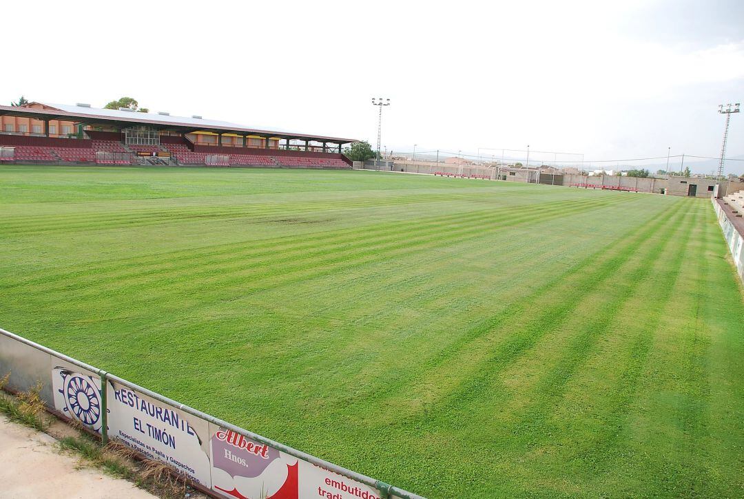 El estadio "Perfecto Rico Mira" de Pinoso permanecerá cerrado hasta nueva orden