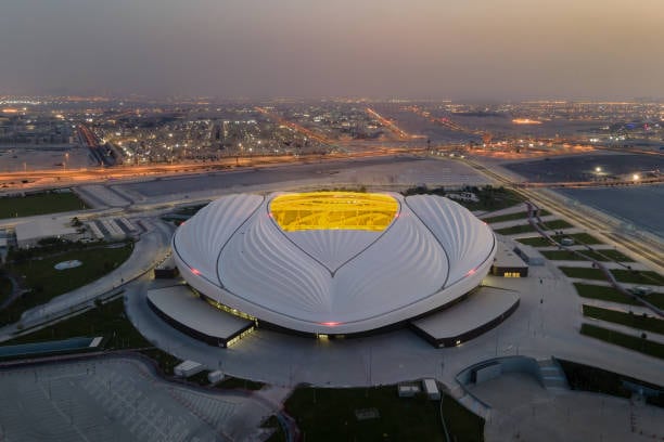 El Estadio Al Jaboud está inspirado en los &#039;dhow&#039;, embarcaciones de origen árabe. (Photo by David Ramos/Getty Images)