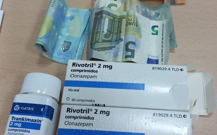 Medicamentos intervenidos por la Policía