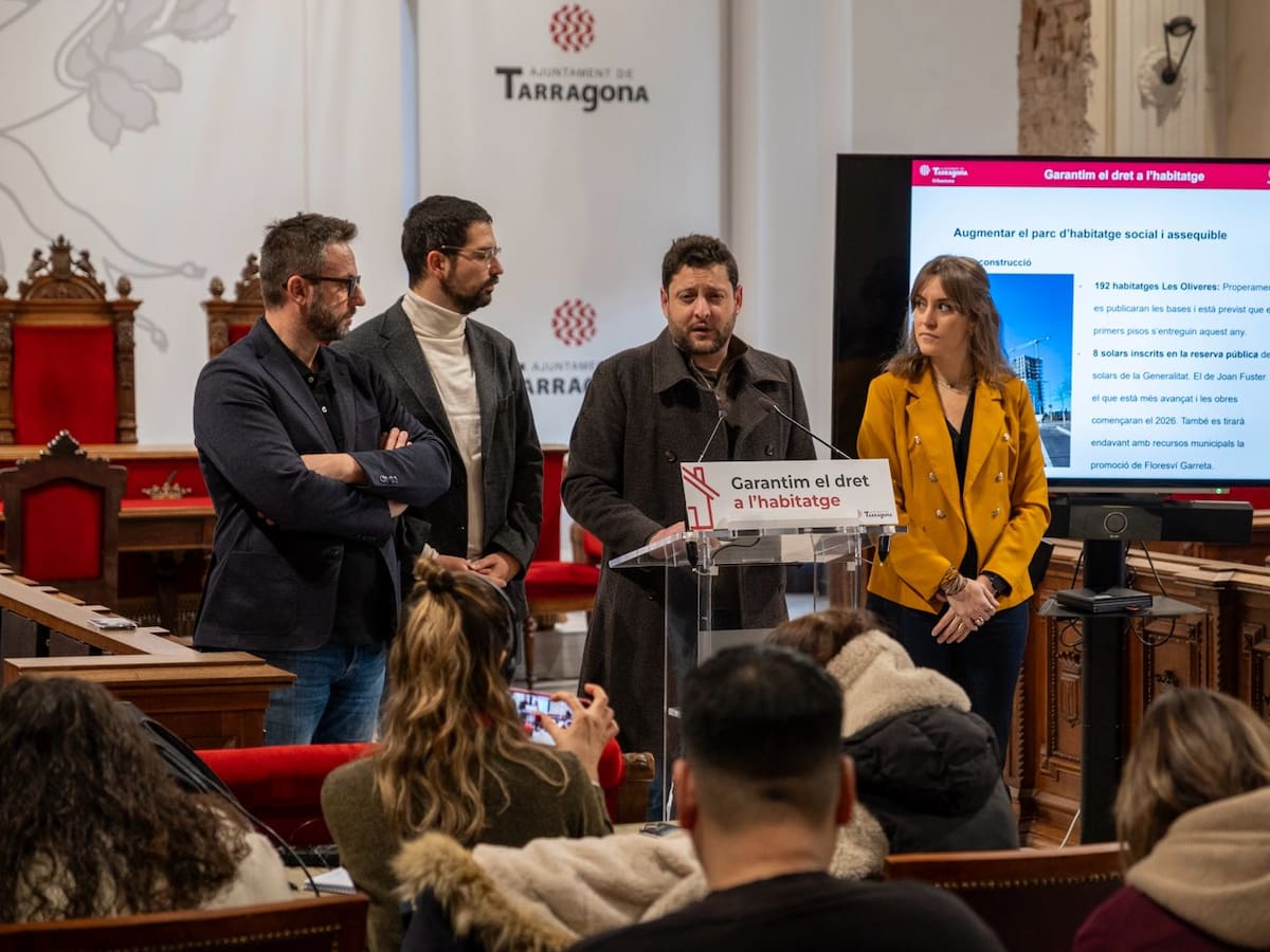 El 15% dels immobles a Tarragona seran d'habitatge social el 2040