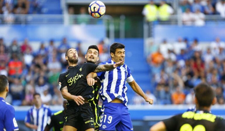 Reparto de puntos en Mendizorroza entre Alavés y Sporting de Gijón.