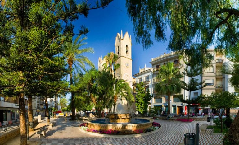 Plaza Jaume I, Benissa.