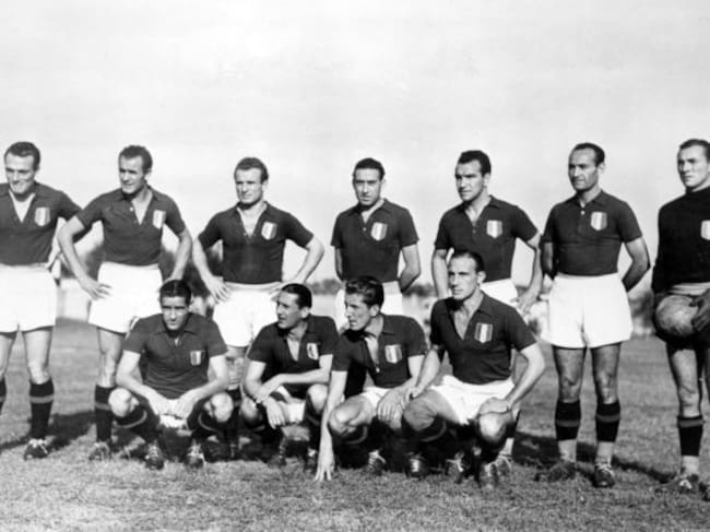 Parte de la plantilla del Grande Torino en la temporada en 1949
