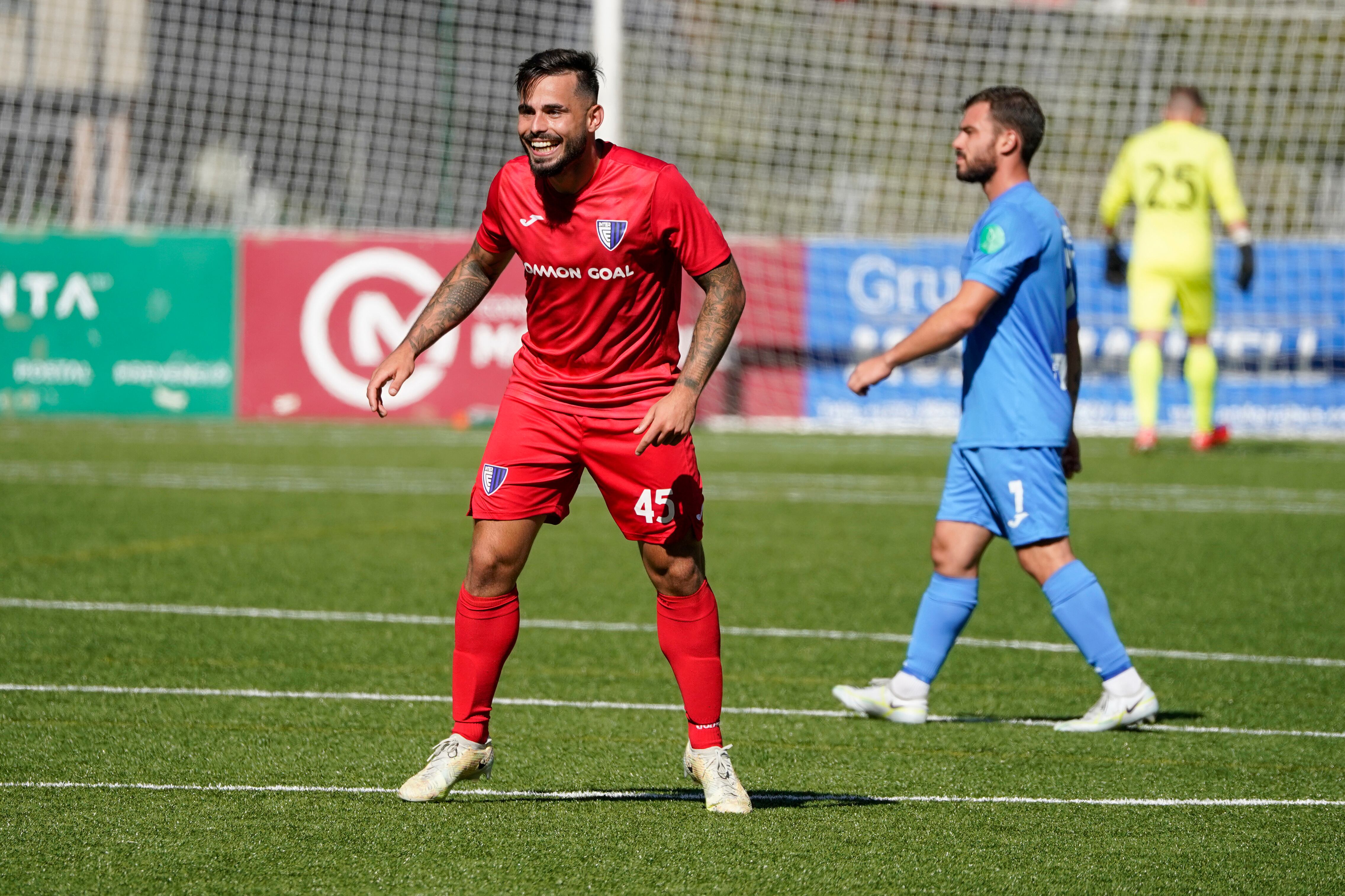 Gerard Artigas durant un partit amb l'Inter d'Escaldes.
