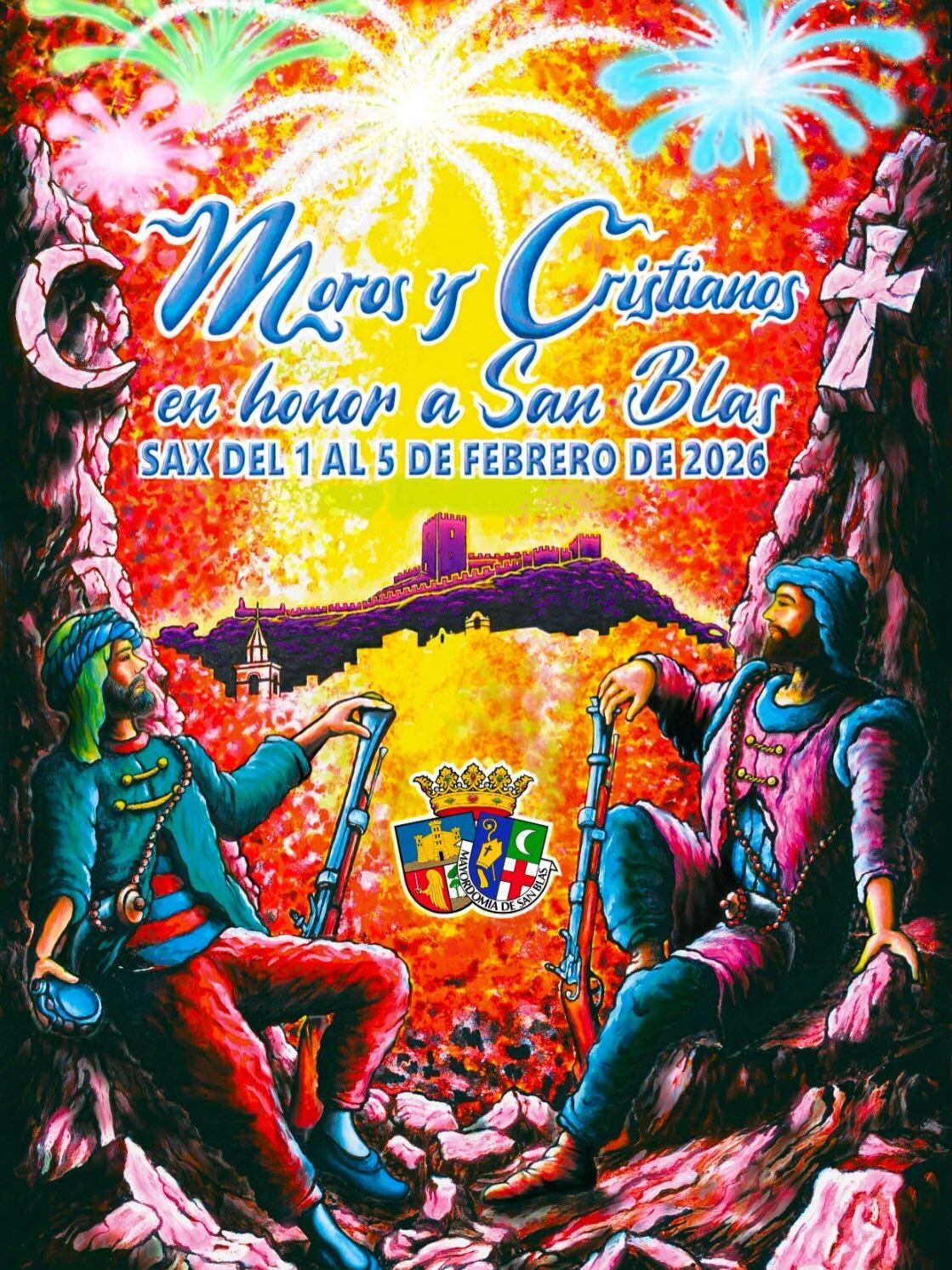 Cartel de las Fiestas de Sax