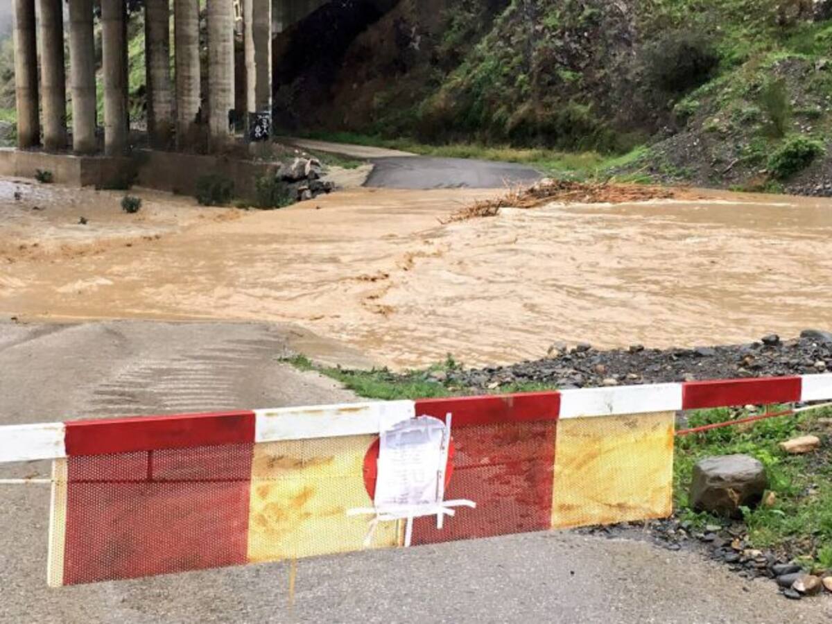 Los embalses reciben agua para casi un año de consumo de Málaga capital