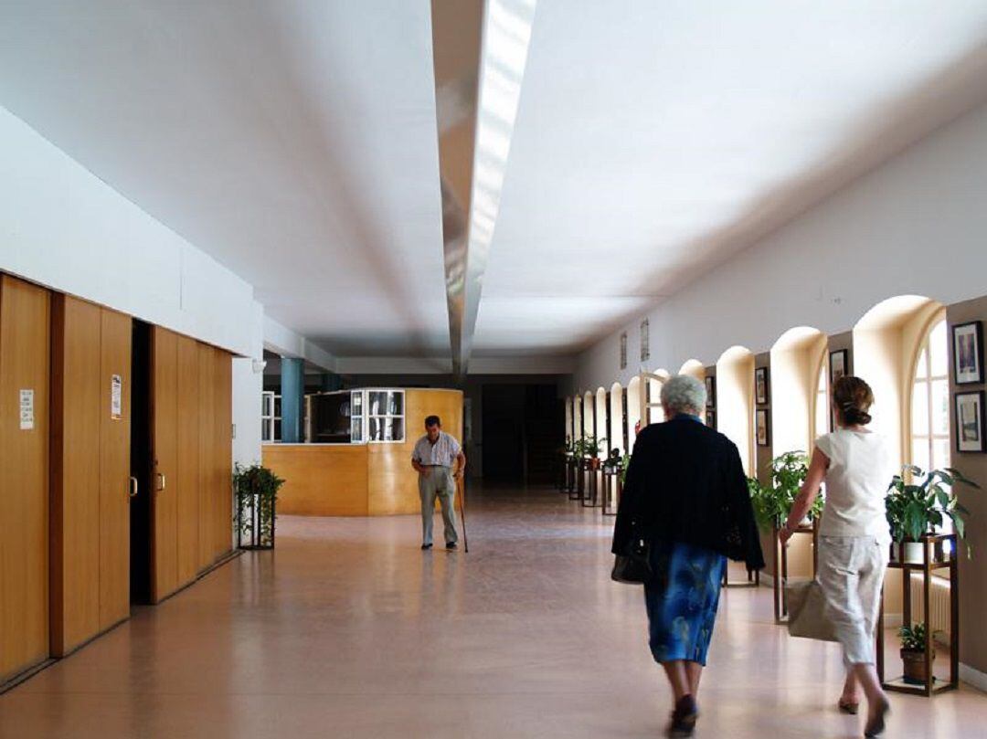 Interior de la residencia Real Casa de Misericordia en Tudela