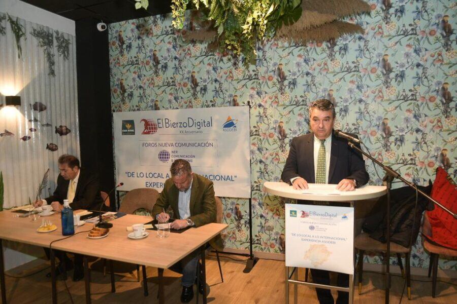 Intervención del presidente de Asodebi en el foro organizado el Bierzo Digital