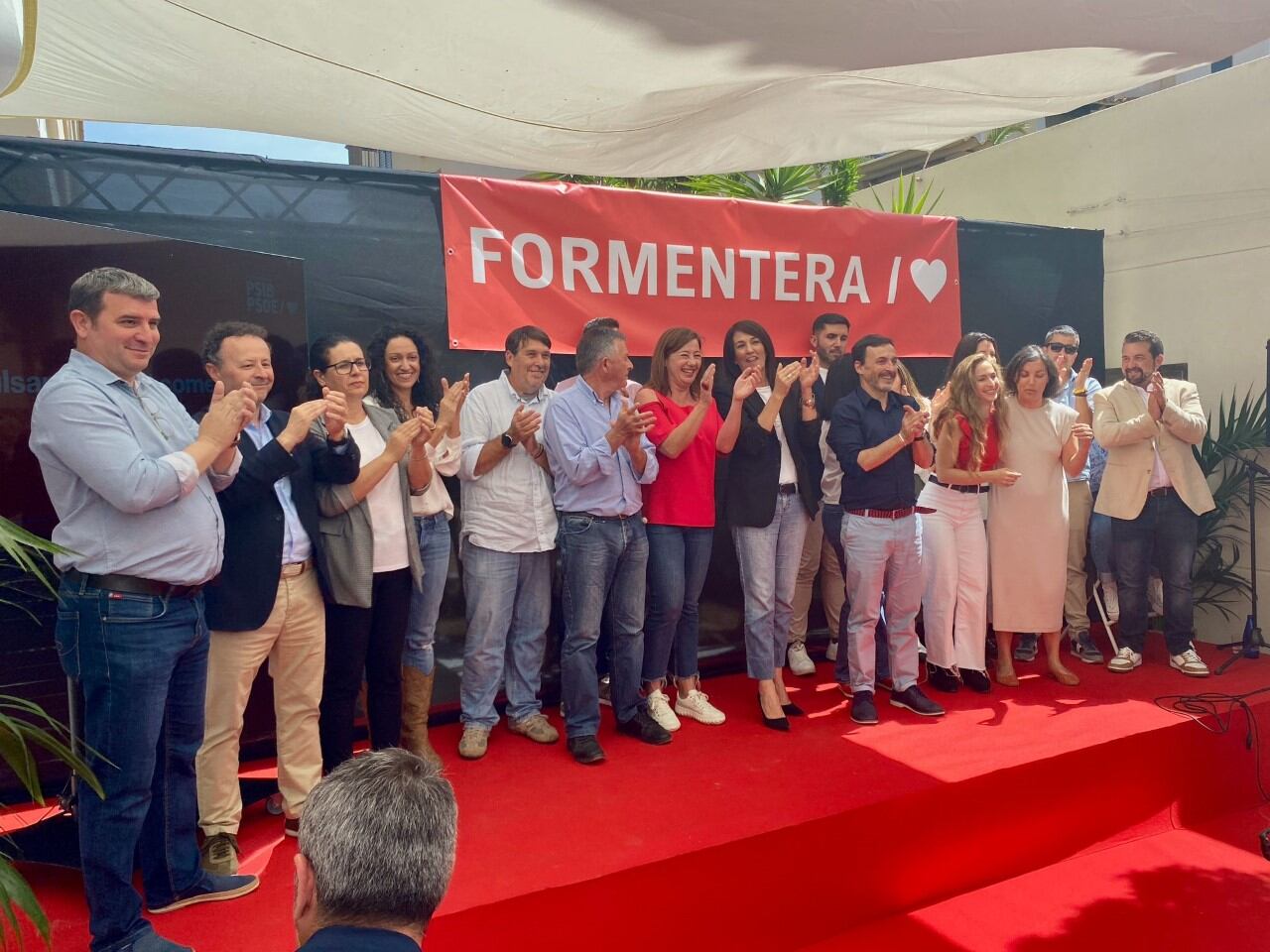 Presentación de la candidatura del PSOE  en Formentera