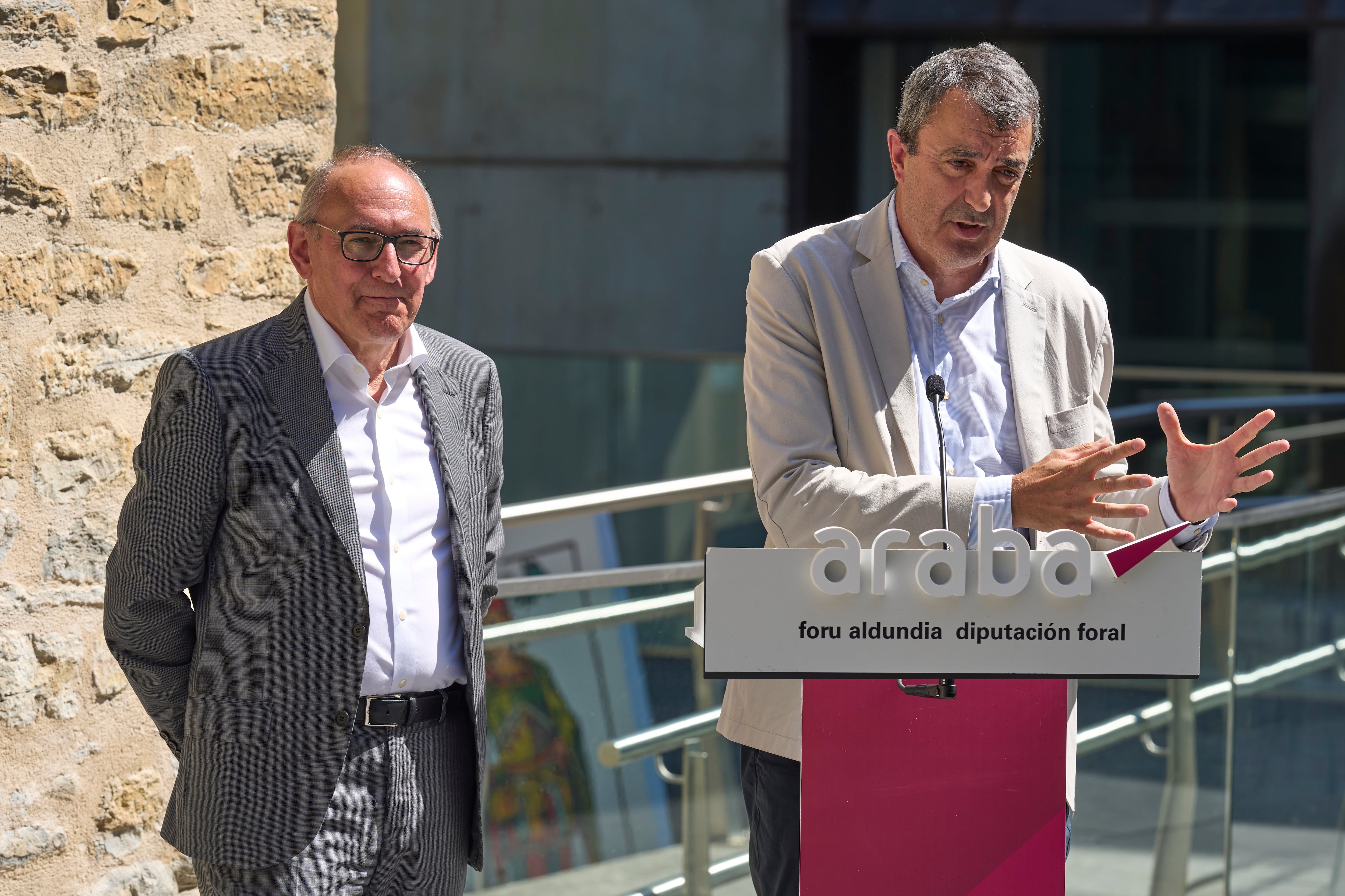 Presentación de la etapa alavesa de la Vuelta.