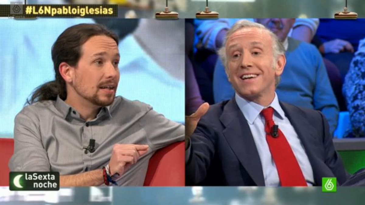 Don Pantuflo se cuela en la entrevista a Pablo Iglesias en laSexta