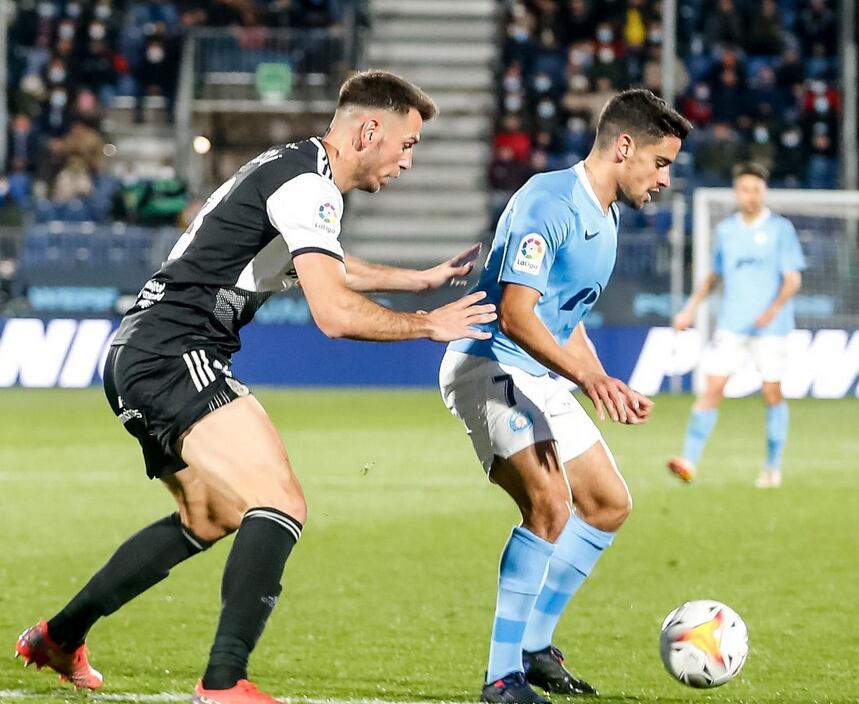 Foto del partido entre la UD Ibiza y el FC Cartagena