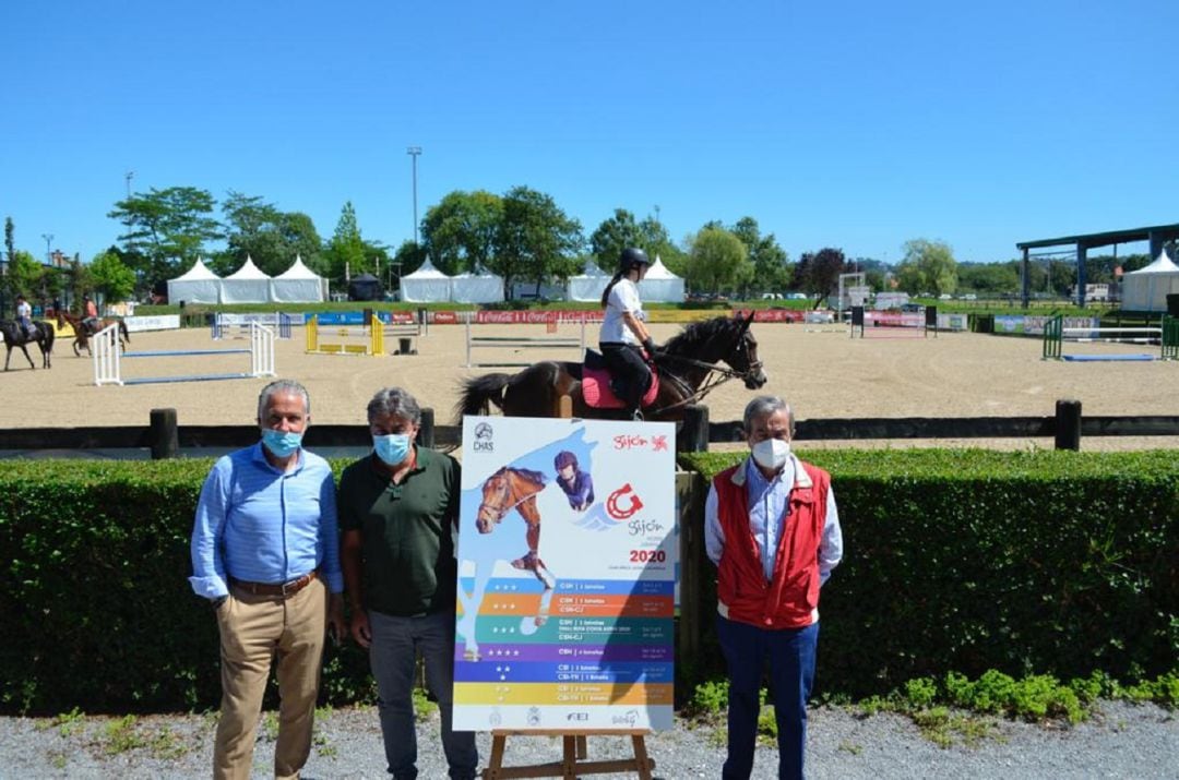 Presentación del Gijón Horse Jumping en el CHAS