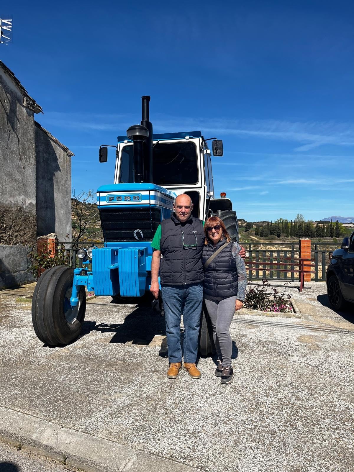 Eugenio Cabau e Isabel Laporta