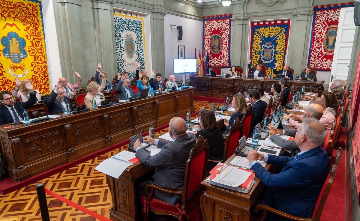 Pleno extraordinario del Ayuntamiento de Cartagena