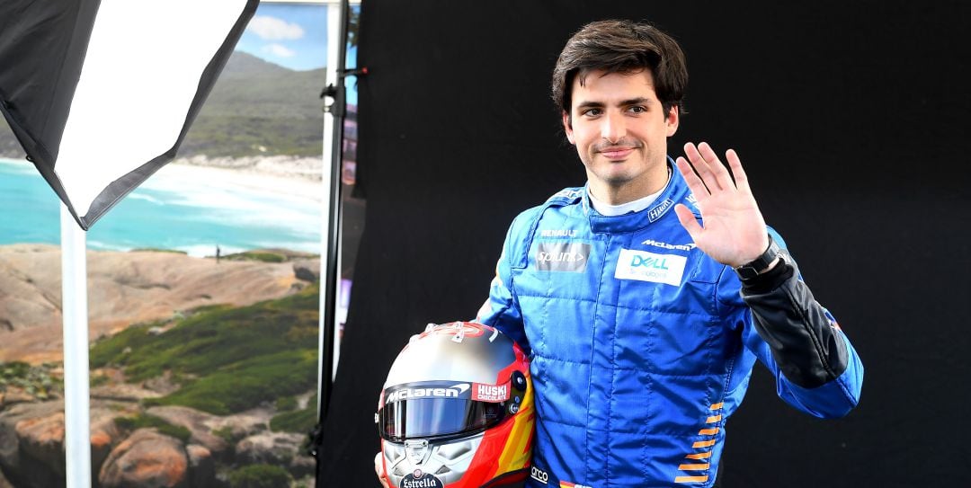 El piloto español de McLaren Carlos Sainz Jr.