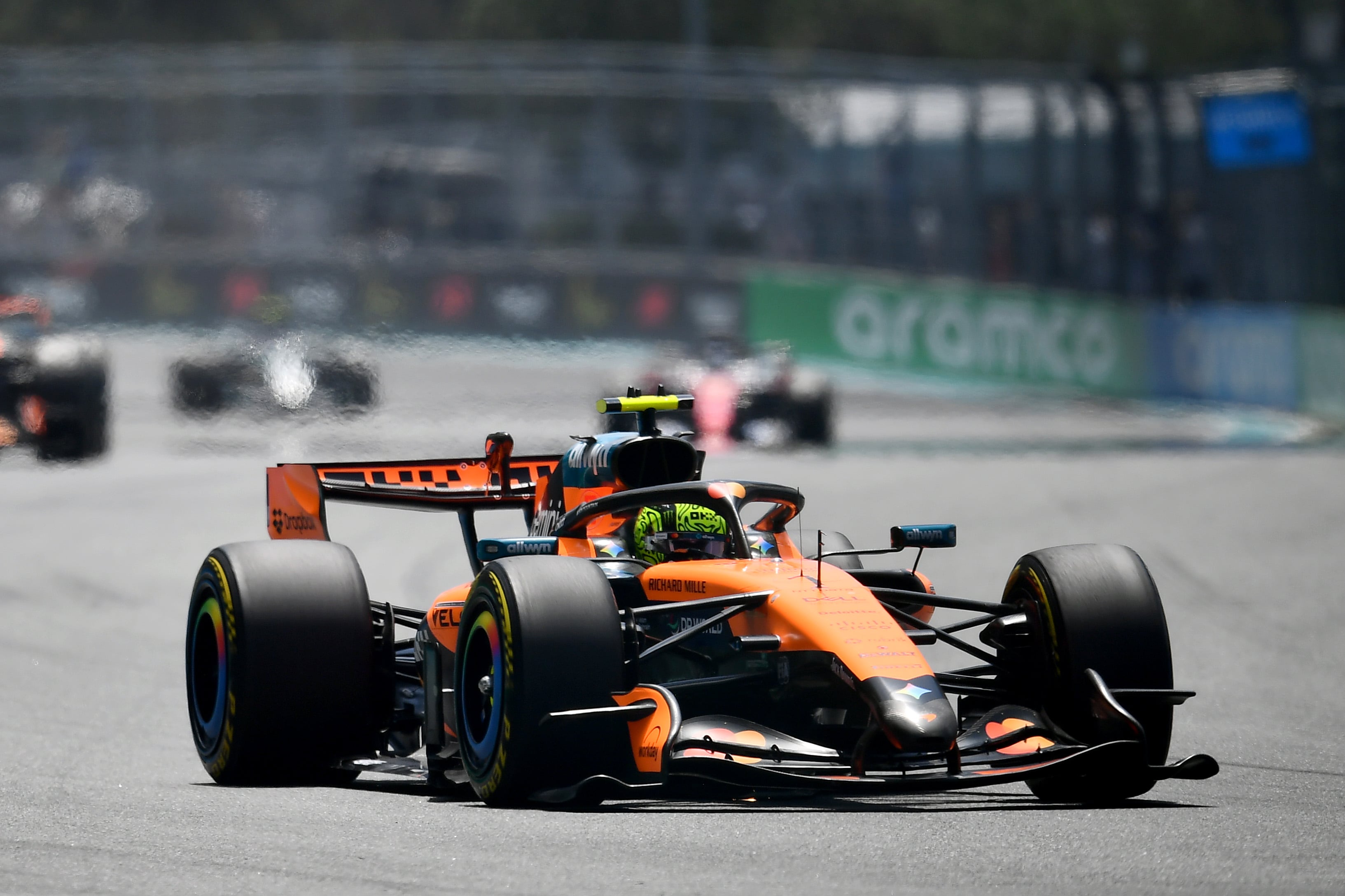 Lando Norris en el GP de Miami