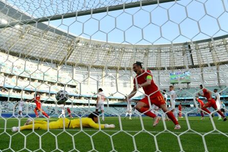 Gol de Gales. Eurocopa 2020