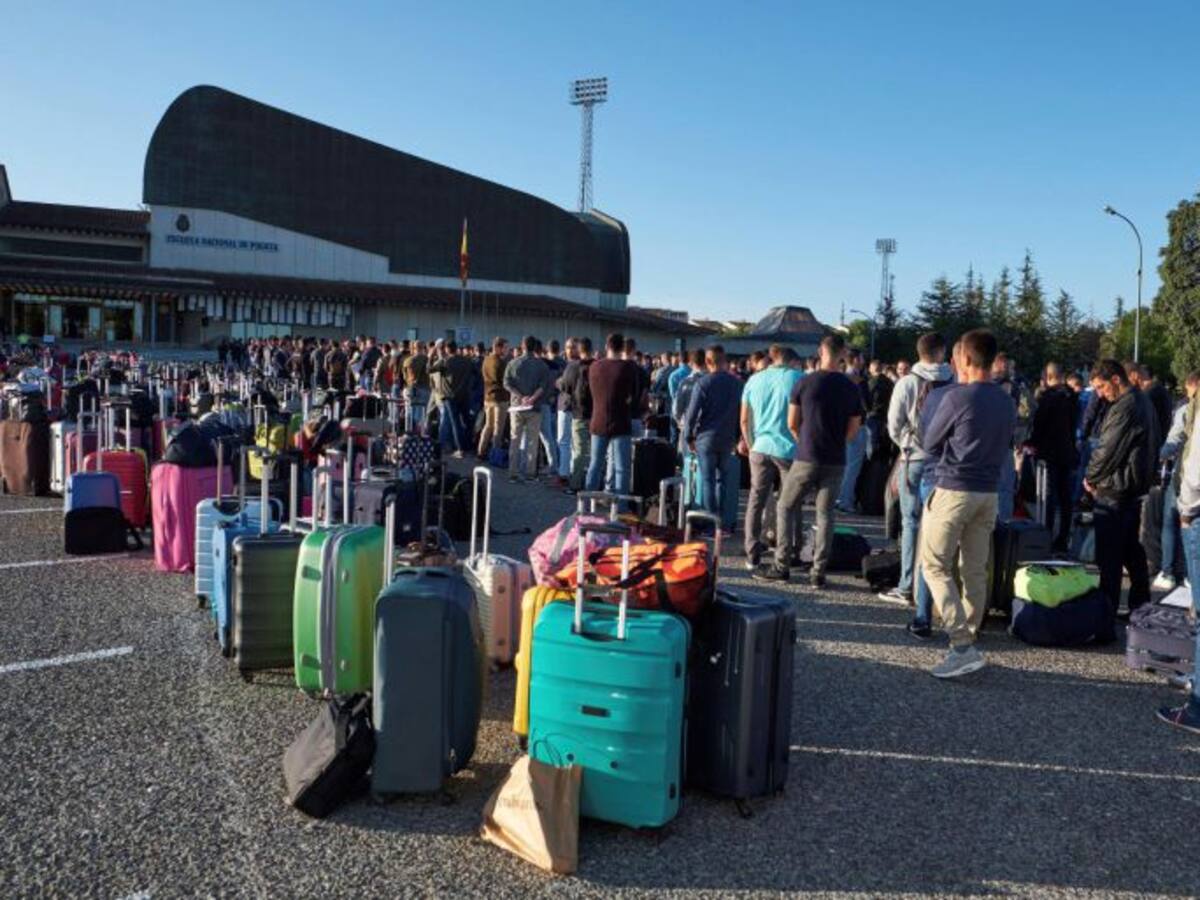 Los 3.207 elegidos llegan a la Escuela de Policía de Ávila