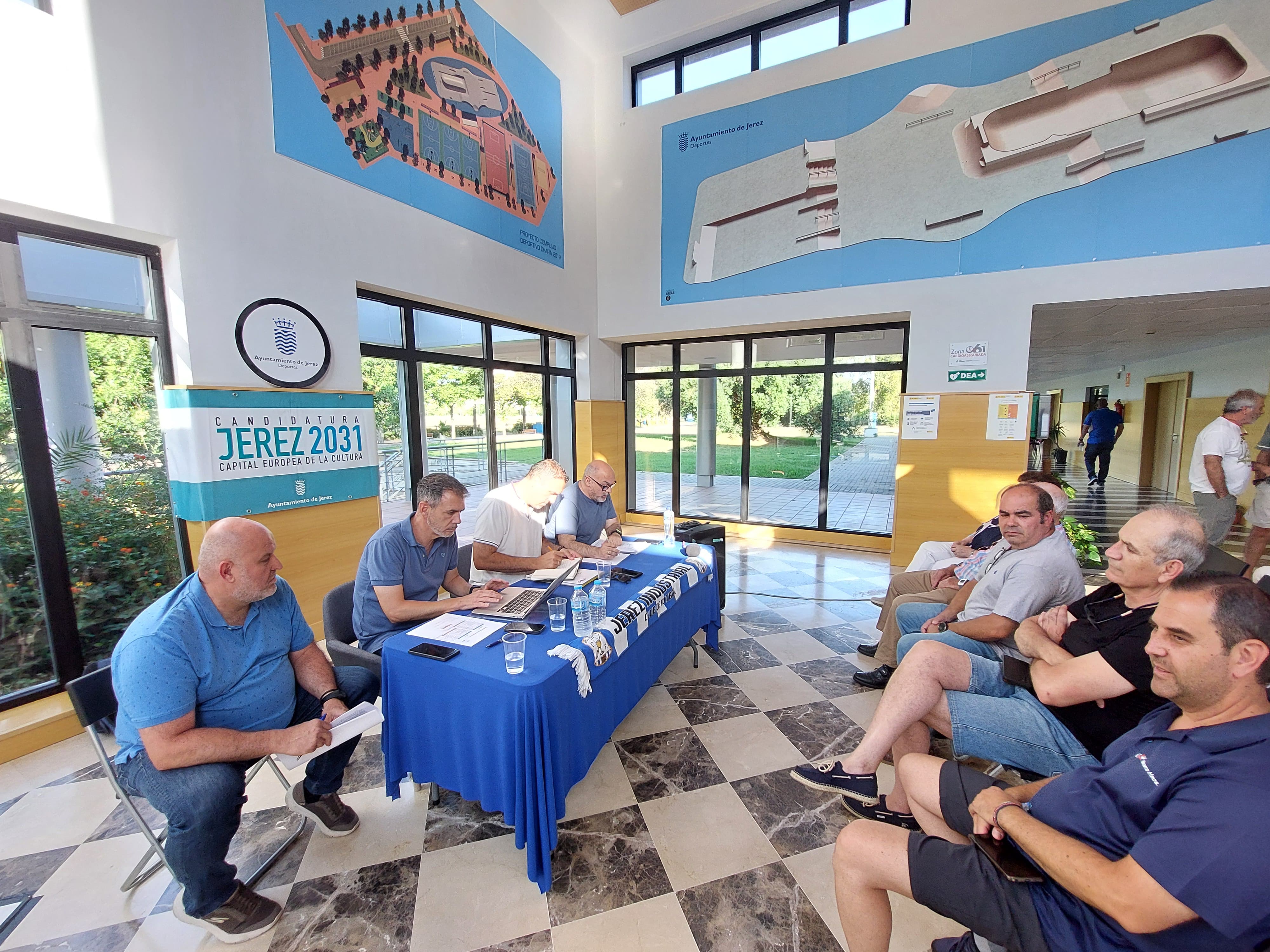 Asamblea de socios del Jerez Industrial