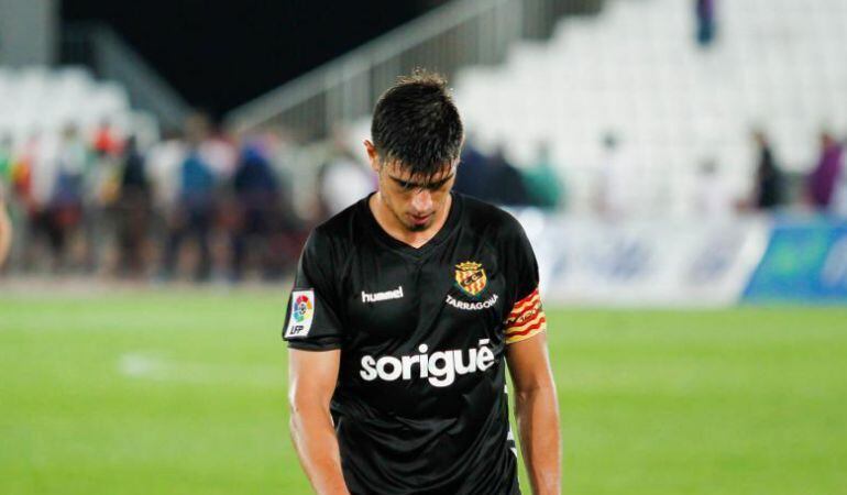 Xisco Campos, trist després de la derrota.