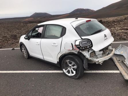 Estado del segundo vehículo implicado en la colisión.