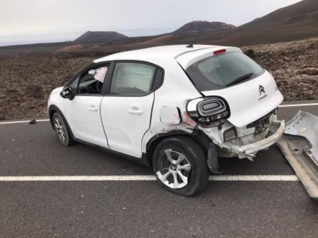 Estado del segundo vehículo implicado en la colisión.