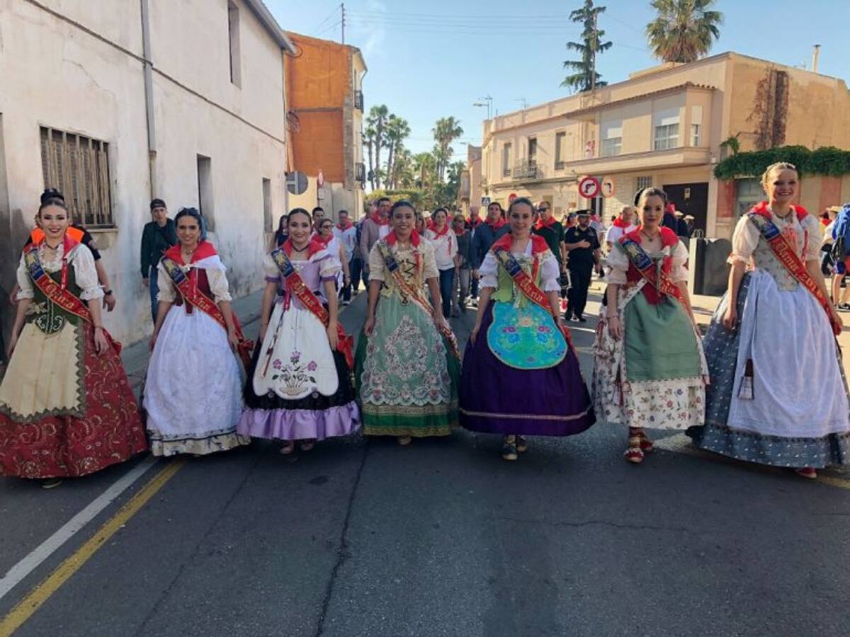 La romería a Santa Quiteria congrega a 9.000 fieles