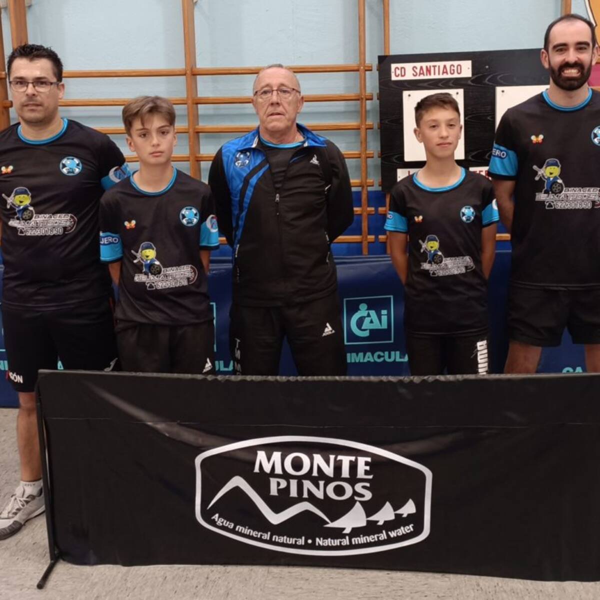 El Tenis de Mesa Monzón asciende a Segunda División Nacional