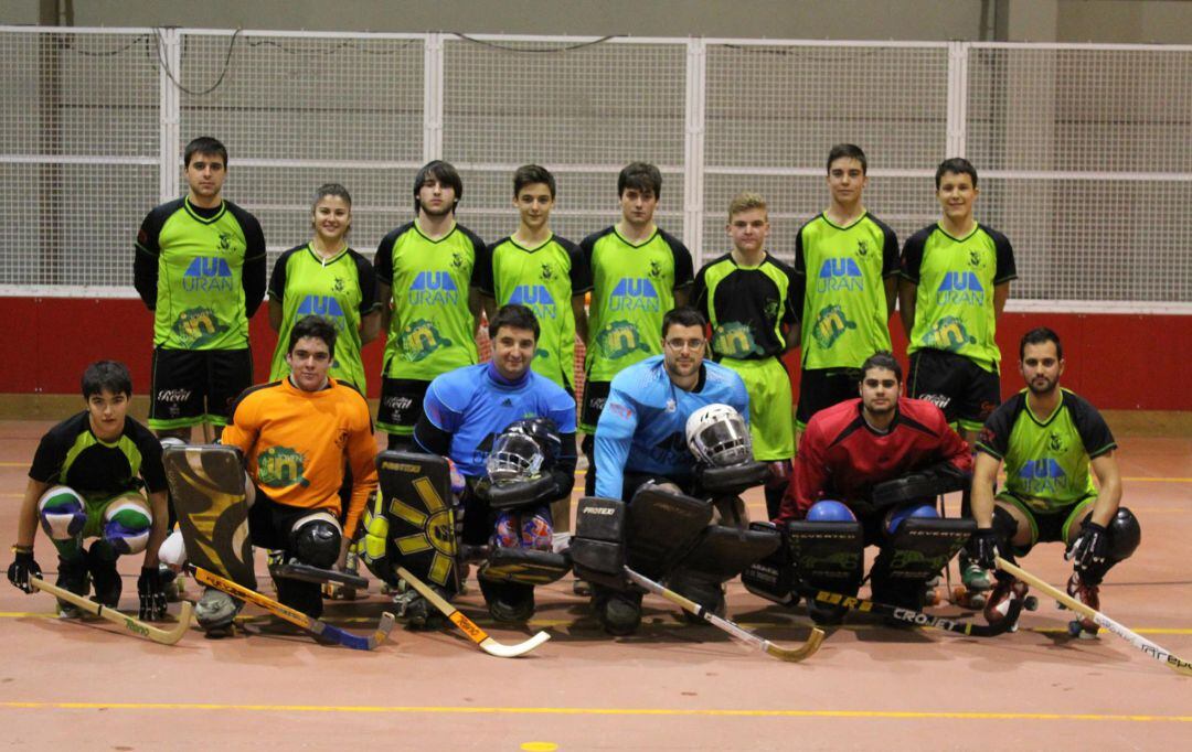 El Laguna Negra sigue compitiendo en la Liga Norte de hockey.