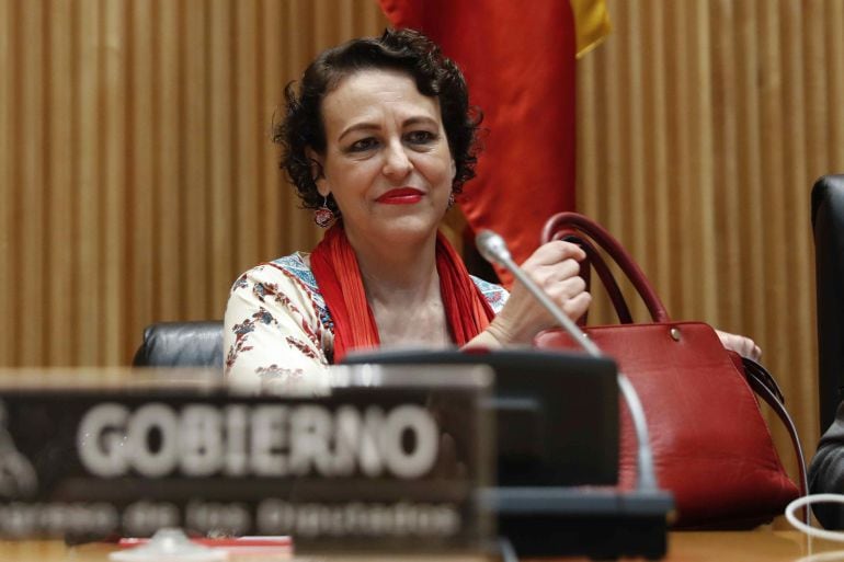 La ministra de Trabajo, Migraciones y Seguridad Social, Magdalena Valerio.