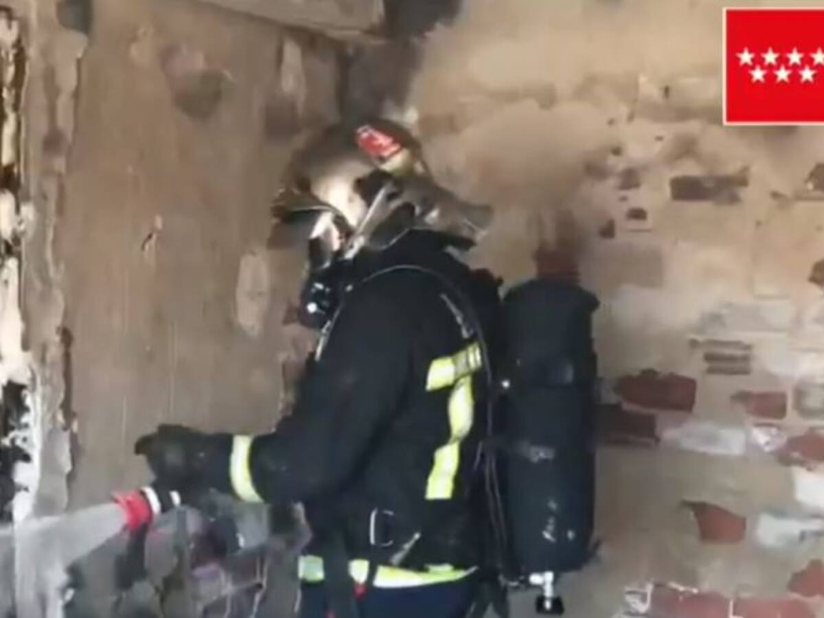 Arde un piso en Getafe sin heridos
