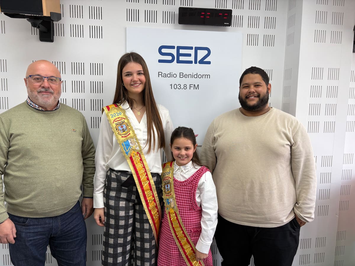 “Tenemos muchas ganas de empezar esta aventura que es un sueño” confiesan las reinas de las Fiestas Mayores Patronales de Benidorm