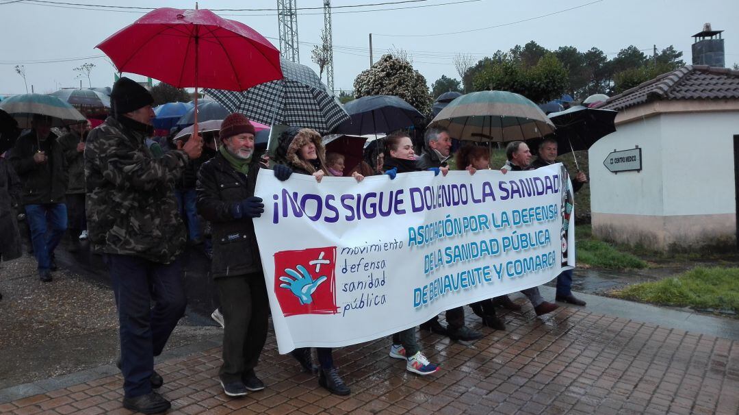 Protesta sanidad Aliste