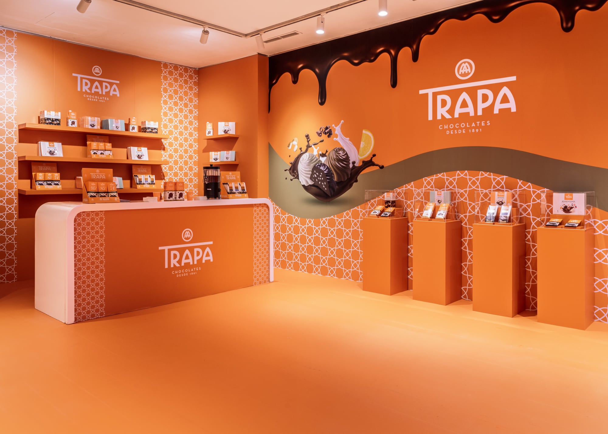 Chocolates Trapa inaugura su primer Pop Up en Madrid