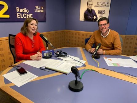 Javier Gutiérrez en el programa Hoy por Hoy Elche